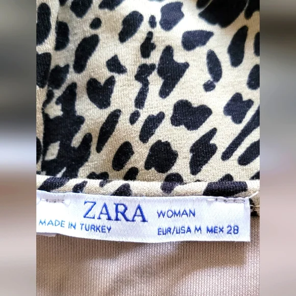 Zara Deep Vneckiline Drop Waist Maxi Dress - Picture 6 of 8